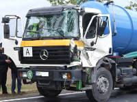 tir beczkowóz kolizja zebrzydowa tir beczkowóz kolizja zebrzydowa