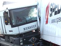 wypadek obwodnica ciężarówka Renault wypadek obwodnica ciężarówka Renault