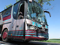 autobus wypadek autobus wypadek