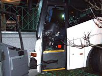 autobus budynek wypadek dolne młyny autobus budynek wypadek dolne młyny