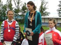 dziewczęta podium dziewczęta podium