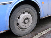 autobus koło autobus koło